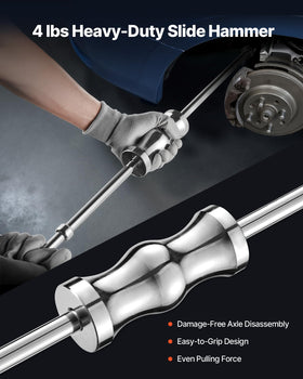 VEVOR steel cable adapter detail offering flexible pulling options