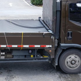 VEVOR chain wheel close-up showing durable drive component for rolling tarp