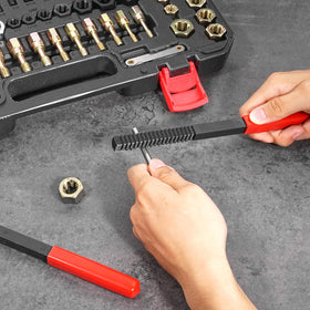 VEVOR size comparison with ruler showing compact tools for accurate selection