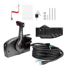 VEVOR throttle control front view showing durable housing and clear controls, improving reliability