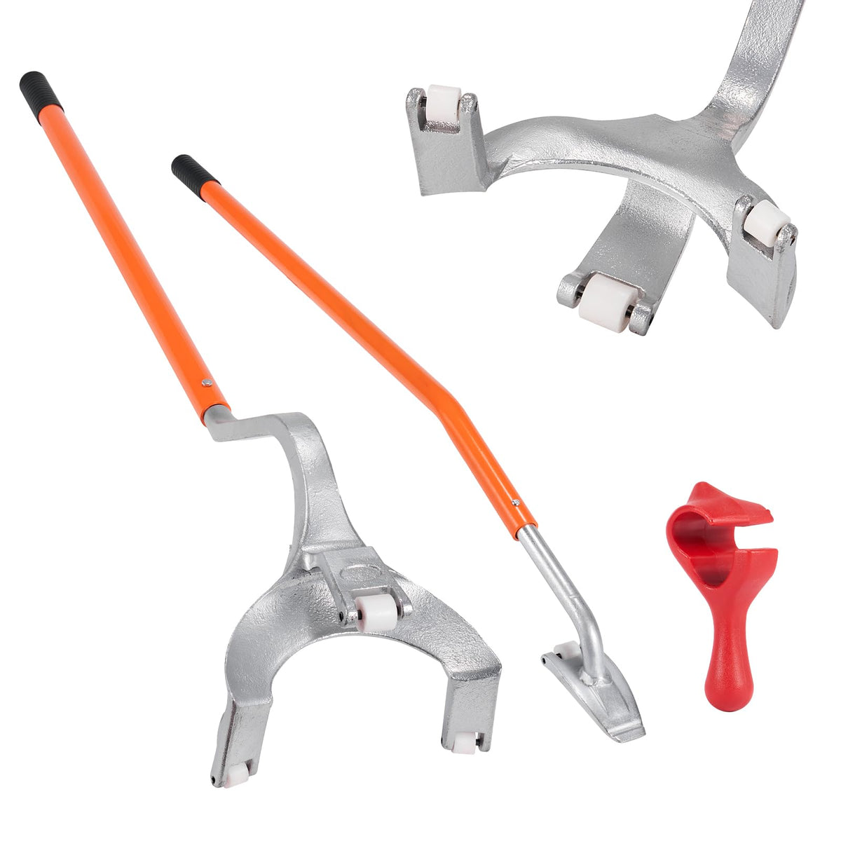 VEVOR front view of 3-piece tire tool set showing durable construction and portability