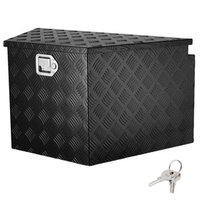 VEVOR front view of tongue box showing secure fit and organized storage benefit