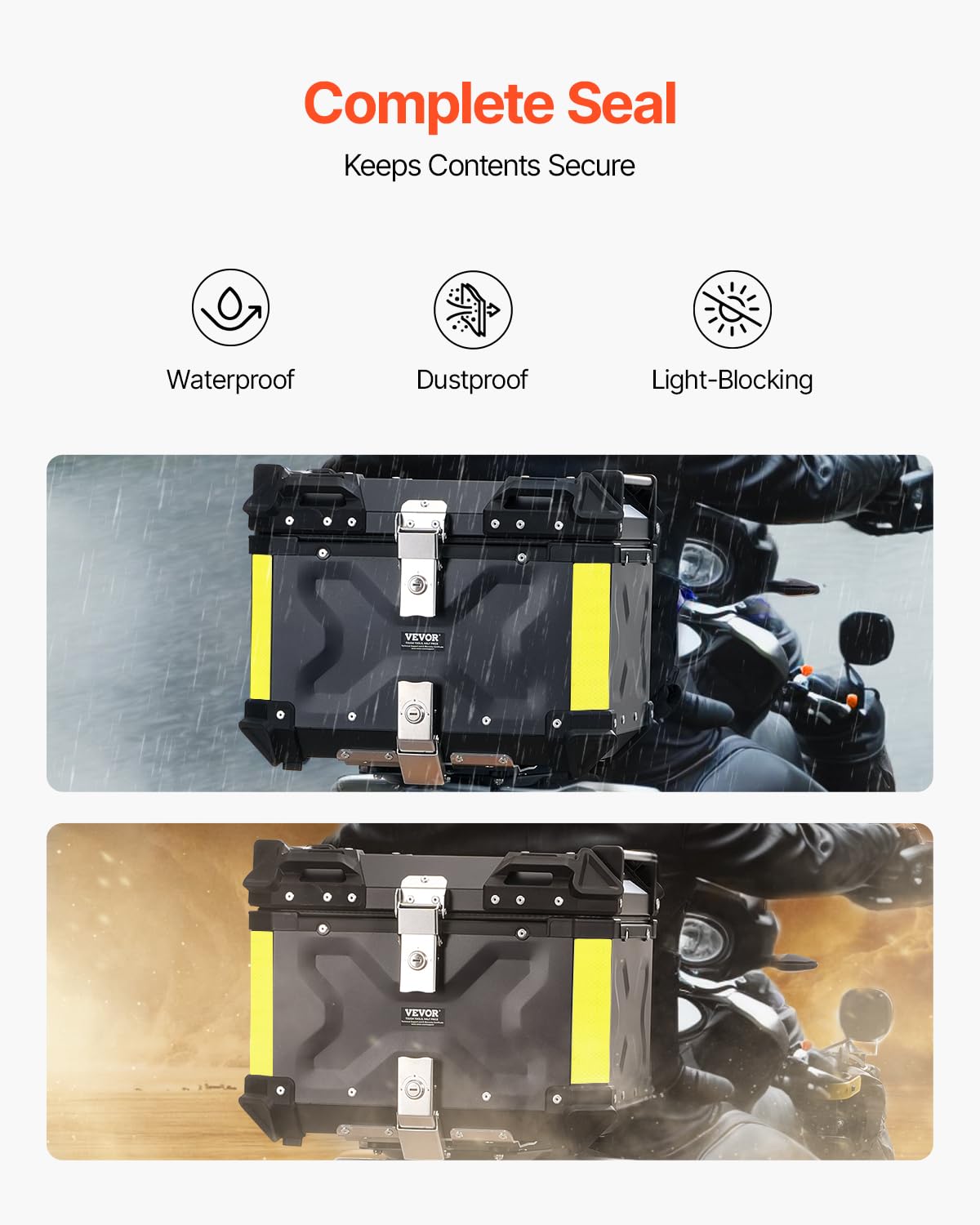 VEVOR detachable back cushion installed, improving passenger lumbar comfort