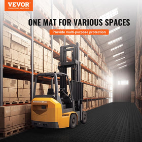 VEVOR close-up of 3D diamond texture providing improved traction
