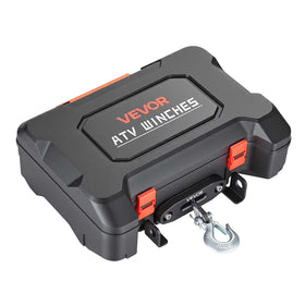 VEVOR winch pulling vehicle on trail showing reliable recovery performance benefit