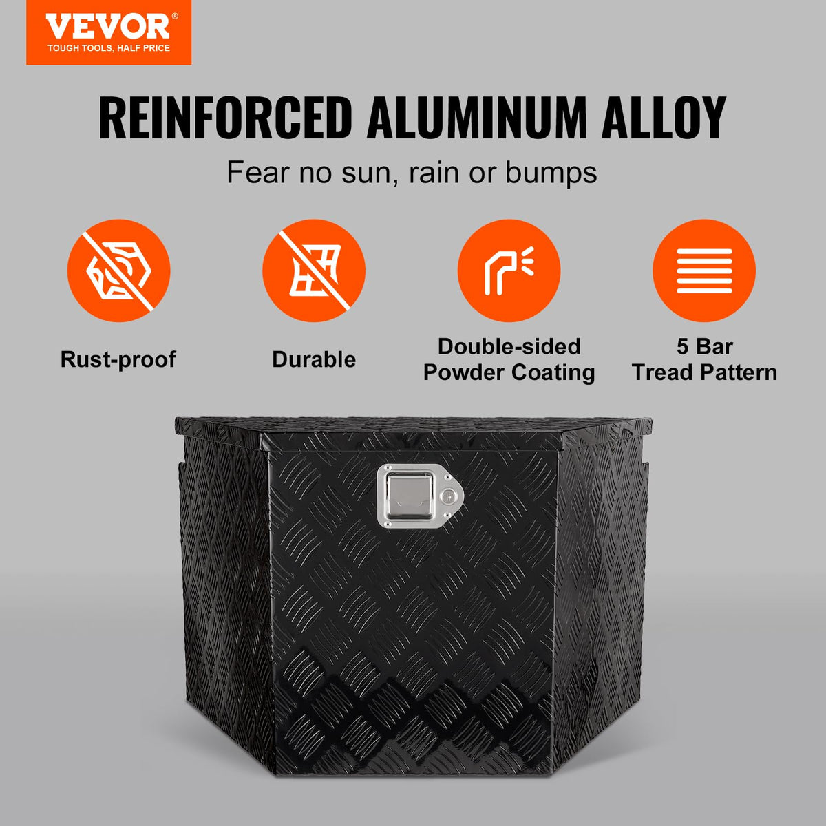 VEVOR open interior view showing organized storage capacity for gear