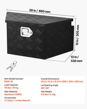 VEVOR interior with batteries and tools neatly organized for quick retrieval and protection