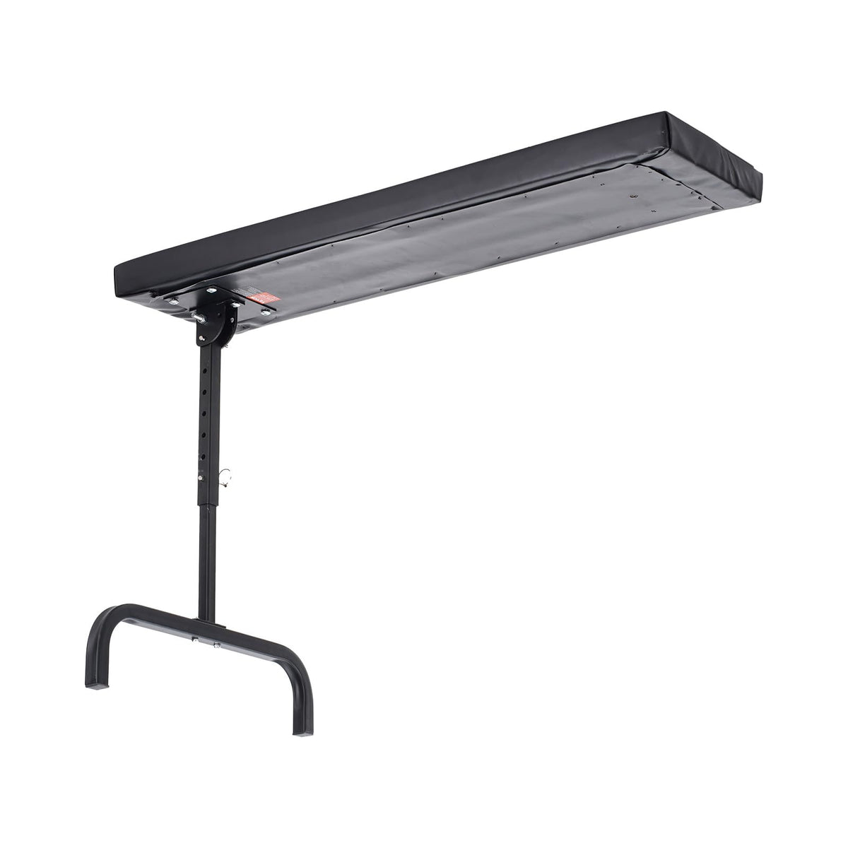 VEVOR size comparison with person showing 40-inch length and ergonomic support benefit