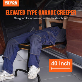 VEVOR side profile highlighting elevated single-leg frame for tight dash access