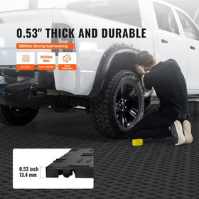 VEVOR rhombic grid underside offering stability and anti-slip benefit