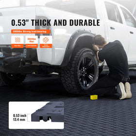 VEVOR underside rhombic grid detail providing stability and weight dispersion