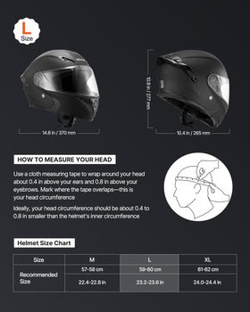 VEVOR visor closeup large clear shield for improved visibility