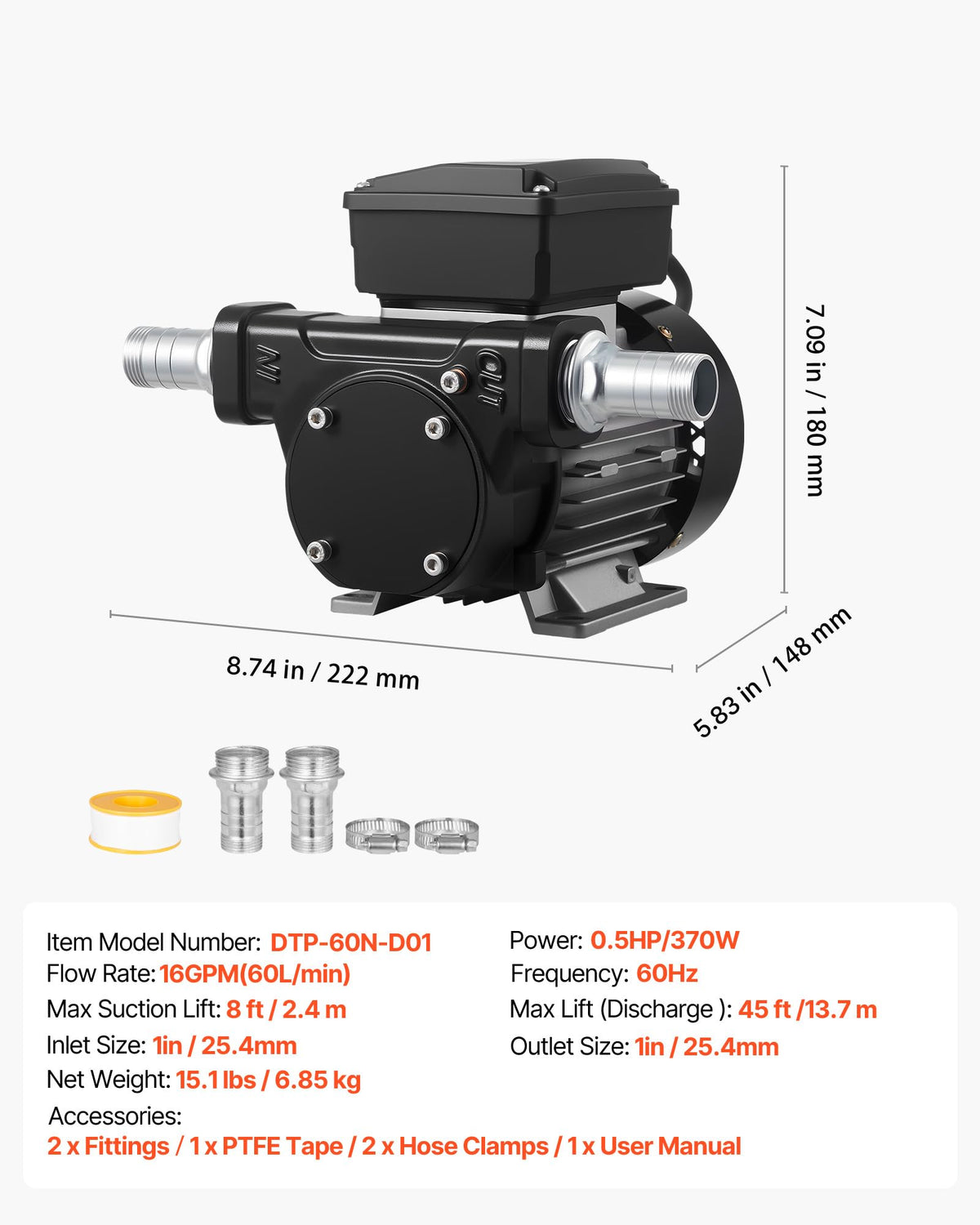 VEVOR waterproof power switch closeup for safe outdoor operation