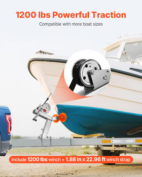 VEVOR close-up of large 5.1-inch roller reducing bow friction