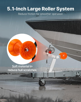 VEVOR adjustable post showing height range for versatile fit