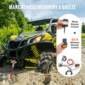 VEVOR wired remote control offering direct, reliable operation for hands-on recovery