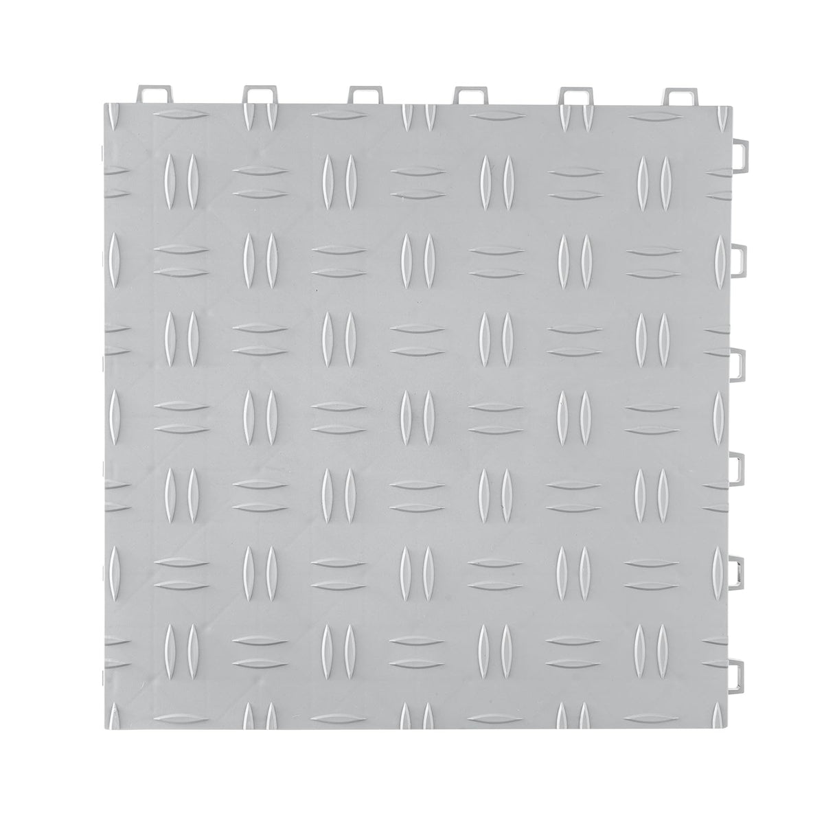 VEVOR tiles in a repair shop lifestyle scene showing professional floor coverage