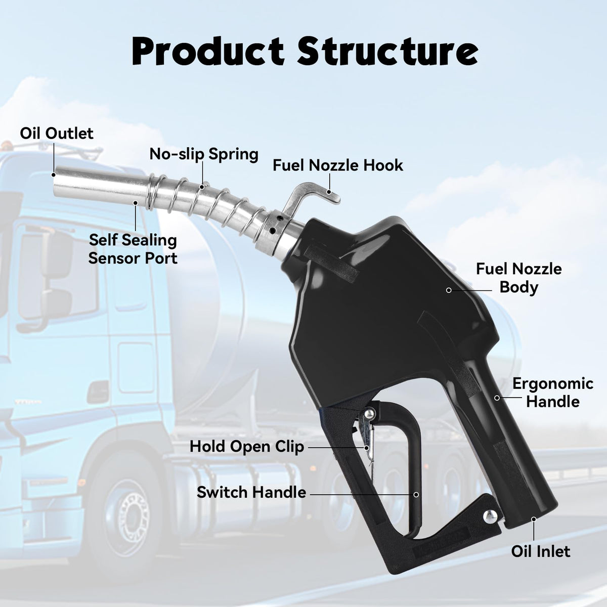 Vexalify swivel joint close-up preventing hose twisting for longer hose life