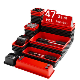 Vexercisehoop front packaging showing organized red and black trays and labels