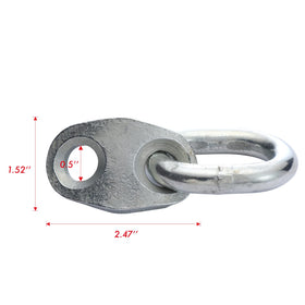 VEXPLO eyelet and slot ready for chain, enabling secure attachment and safe hoisting