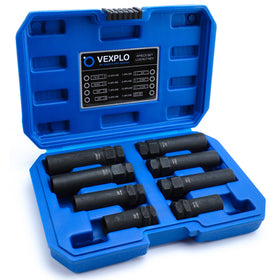 VEXPLO front case and sockets organized for quick selection and transport