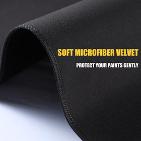 VEXPLO leather-like surface being wiped clean for quick maintenance
