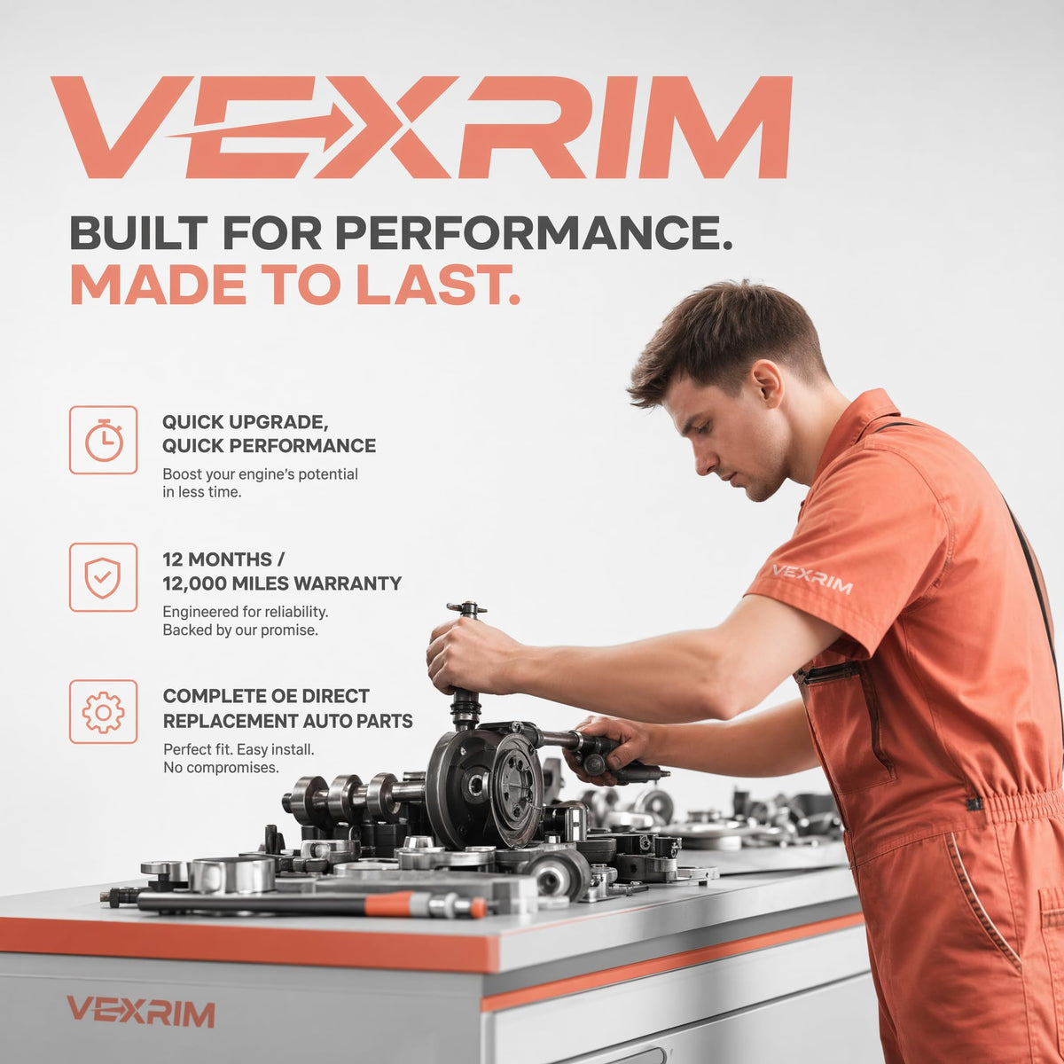 VEXRIM solenoid next to ruler showing size for straightforward vehicle fitment