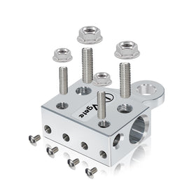 Vgate close-up of threaded studs highlighting secure connections and corrosion resistance
