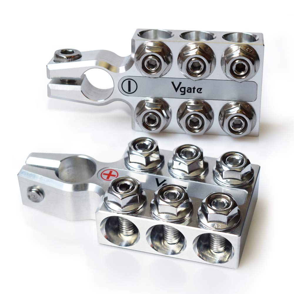 Vgate front view clamps showing full 12-way configuration and secure fit