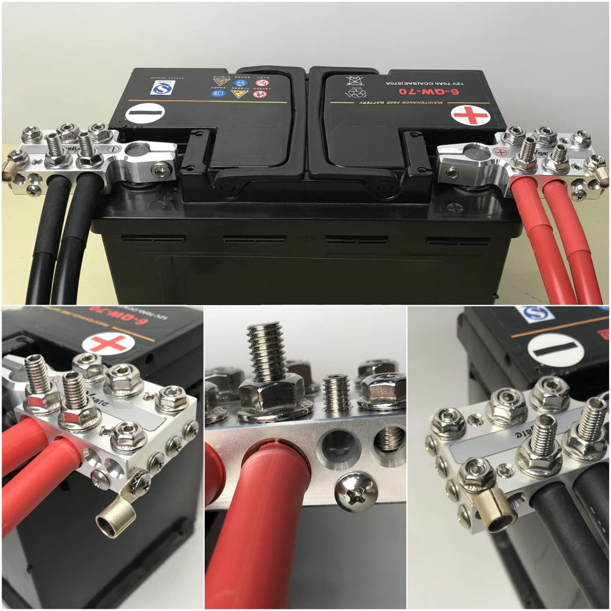Vgate next to ruler to show scale and compact footprint for tight battery compartments