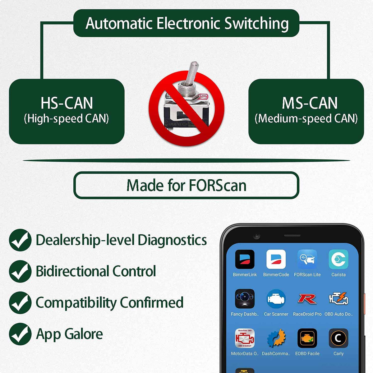 vgate vLinker FD Plus next to car key for scale demonstrating compact portability benefit