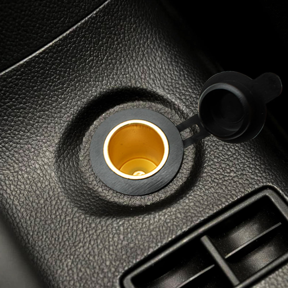 vgoviwin mounted in vehicle cargo area showing neat installation and device power access