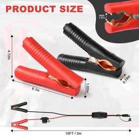 vgoviwin SAE quick-connect plug with weatherproof cover for secure hookup