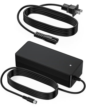 vhbw charger front view showing compact design and secure build benefit