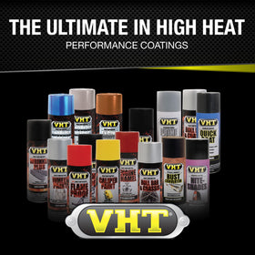 VHT finished caliper on car showing bold cosmetic upgrade benefit