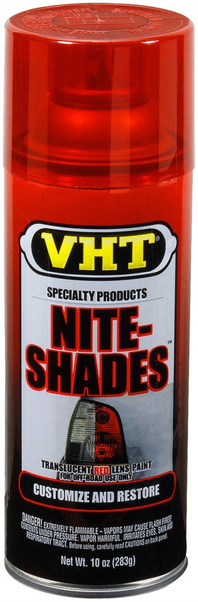 VHT Nite-Shades spray can front view showing label and cap benefit: easy identification