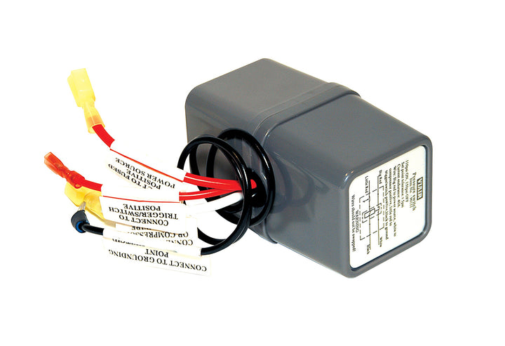 VIAIR pressure switch front view showing compact design and easy mounting