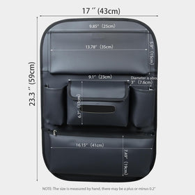 Viaviat detailed pockets with iPad and bottles neatly stored