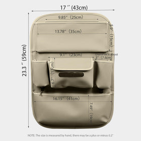 Viaviat tablet pocket holding an iPad for secure device storage