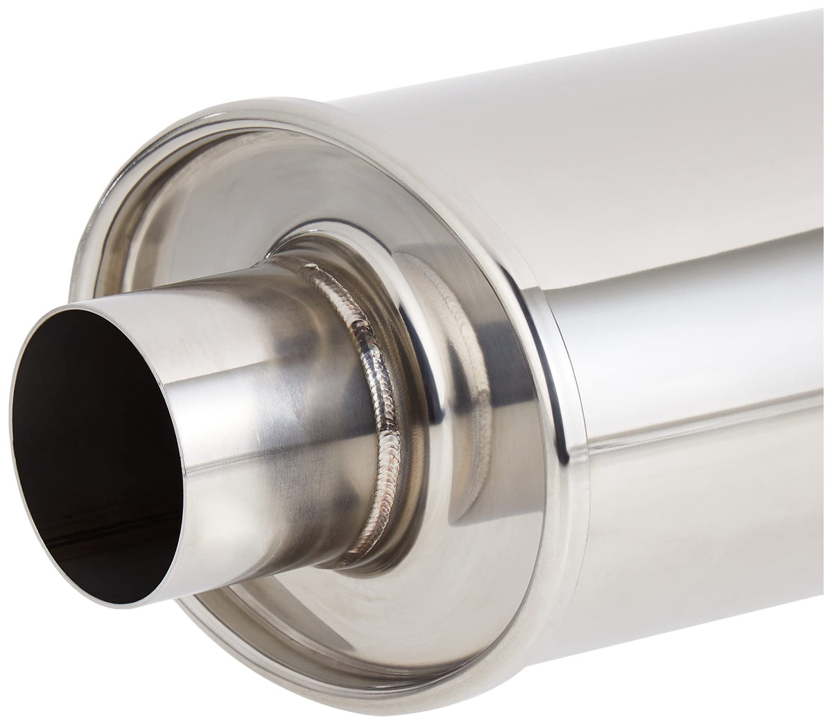 Vibrant Performance installed on exhaust illustrating fitment and reduced cabin drone