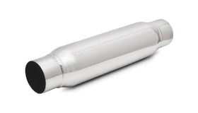 Vibrant Performance front view of resonator showing bottle body and inlet, improves cabin sound