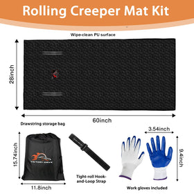 VICTORY DRIVE reflective carry handle with included gloves for safe transport