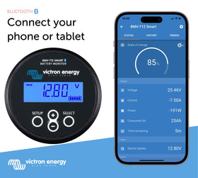 Victron Energy wiring connection detail illustrating secure and correct installation