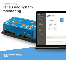 Victron Energy Cerbo GX connection ports close-up for fast installer wiring