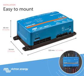 Victron Energy Cerbo GX paired with GX Touch display for instant control