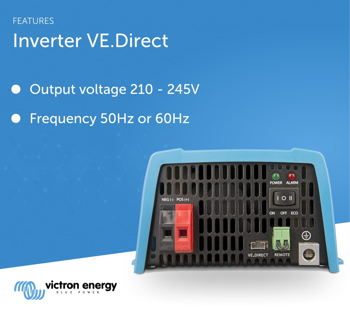 Victron Energy inverter installed in an RV powering appliances, reliable off-grid power benefit