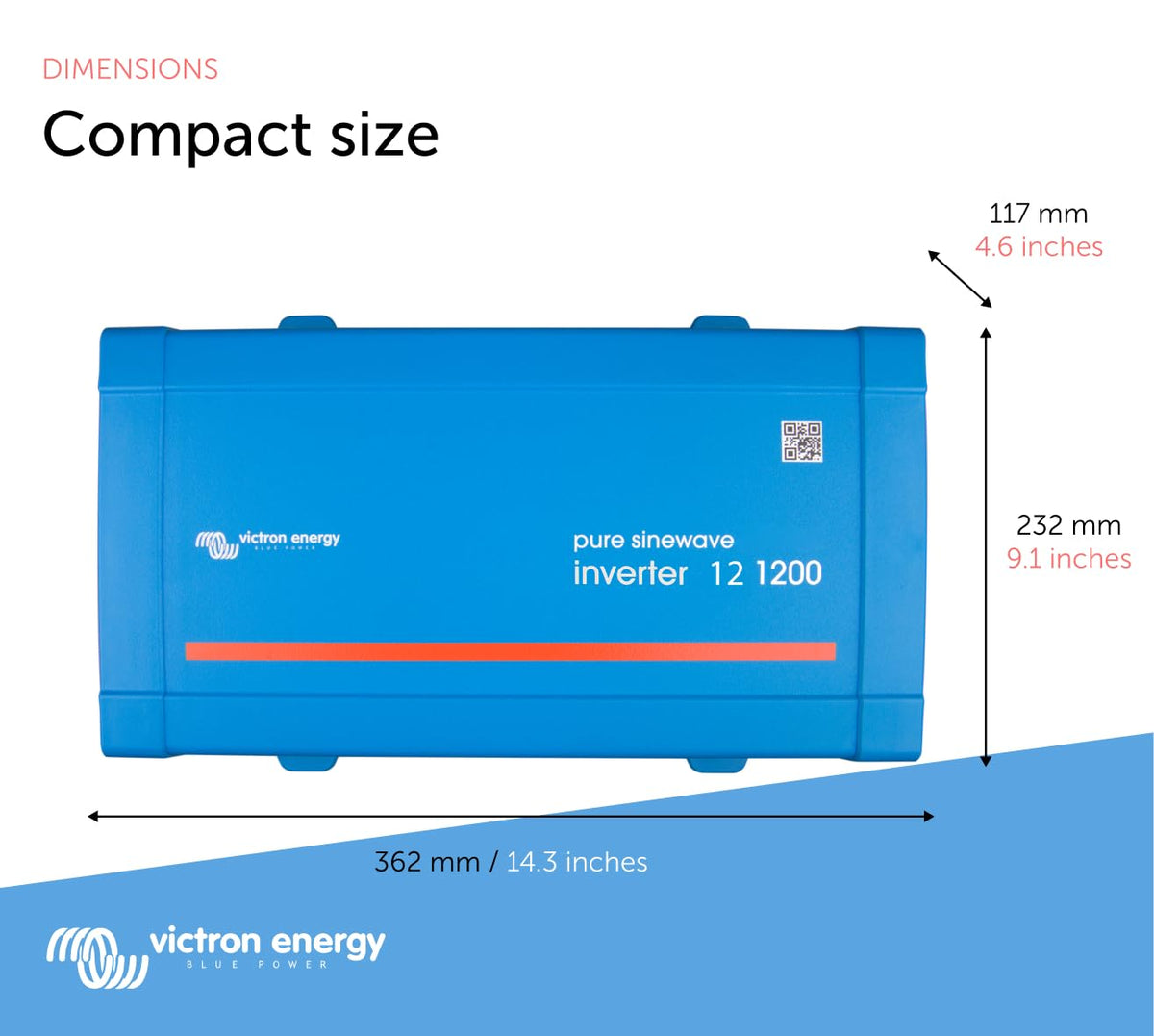 Victron Energy VE.Direct port close-up for remote monitoring and control benefit