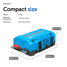 Victron Lynx Class-T mounted in Lynx bus demonstrating integrated distribution for cleaner systems