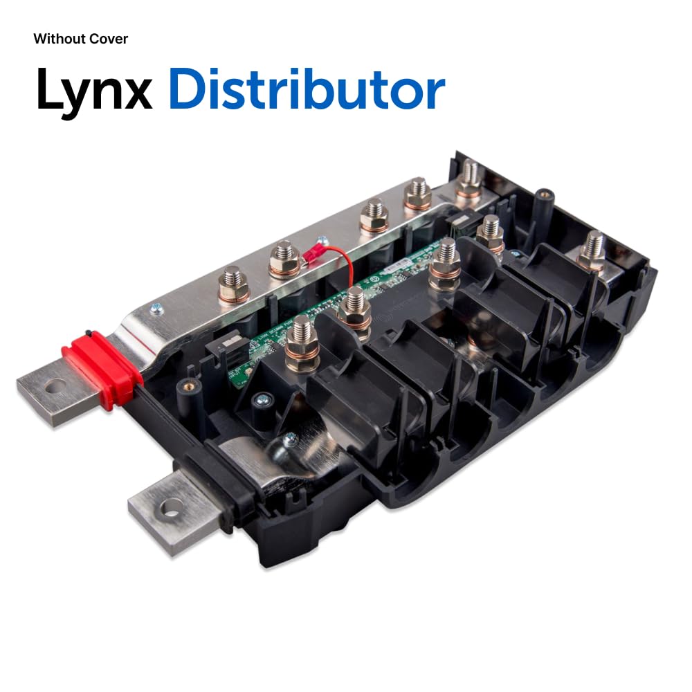 Victron Energy Lynx Distributor installed in panel showing professional integration advantage