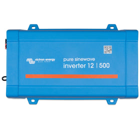 Victron Energy Phoenix 500VA front view showing compact design and mounting points for easy installation